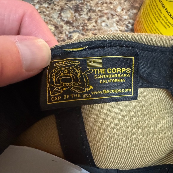 Tan NSA Naval Support Activity Lakehurst Adjustable Ball Cap - Picture 4 of 8